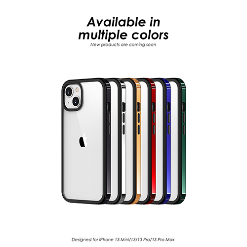 Shining Metal Border Mei TPU Phone